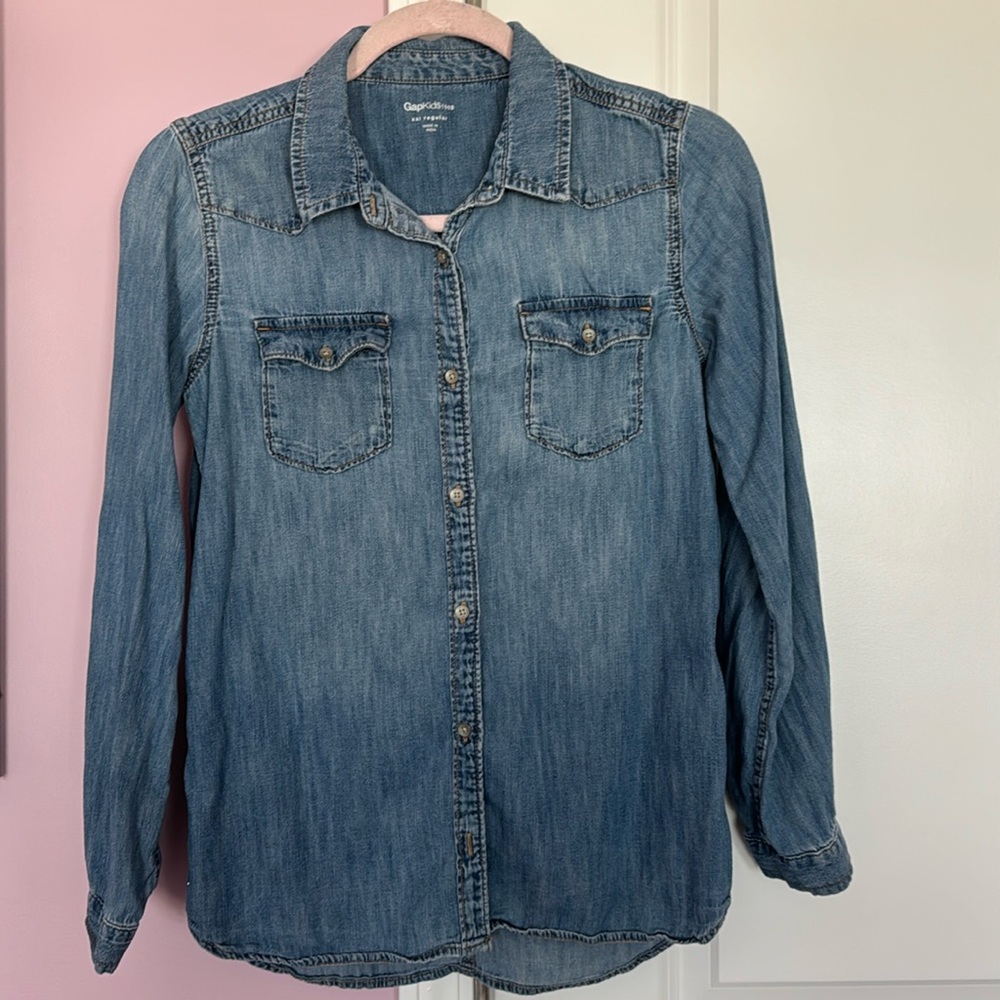 Gap Kids Denim cardigan